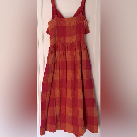 NWT Emily and Fin US Size 8 Salma Dress in Heatwave Check - Picture 12 of 12